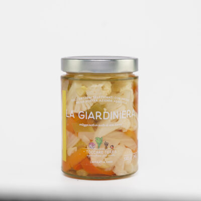 Giardiniera con aceto di vino bianco