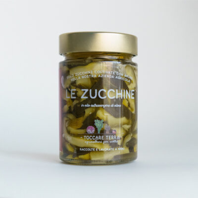 Zucchine in olio extravergine di oliva 330g